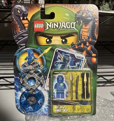 LEGO Ninjago Rise of The Snakes Spinjitzu Spinners NRG Jay Set