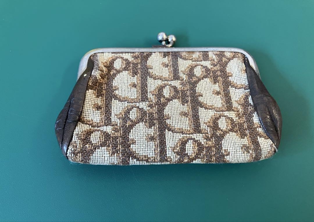 Dior Retro Coin Purse in Signature Cannage Design