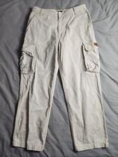 Vintage Polo Jeans Co. Ralph Lauren Military Trousers Pants Mens Sz 32x29 Beige