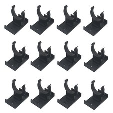 12 Pcs Toe Kick Clips Plastic Leg Plinth Clips Adjustable Cabinet Leveler Leg...