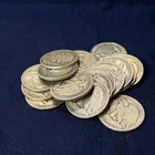 Walking Liberty Silver Half Dollars 90% Silver 1 Roll 20 Coins
