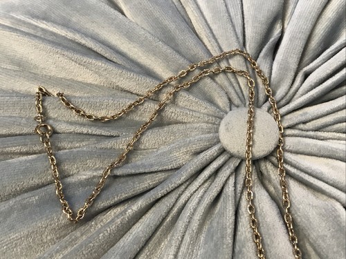 Vintage “Best” Art Deco Pendant Necklace Silver/Gold Color - Picture 6 of 10