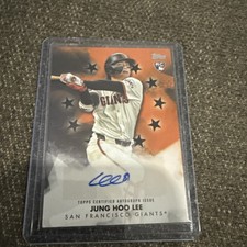 2024 Topps Series 2 - Baseball Stars Autographs Jung-Hoo Lee Black /199 (AU, RC)