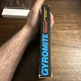 Gyromite (Nintendo NES) 5 Screw Hangtab Matte Sticker - Complete - Authentic
