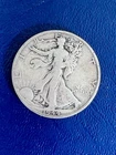 1944-S Liberty Walking Half Dollar 90% Silver San Francisco Mint US Coins NR