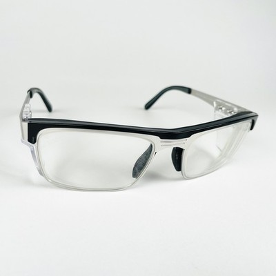 SPECSAVERS SCHUTZBRILLE SILBER RECHTECKIG Brillengestell MOD: 12 33155975