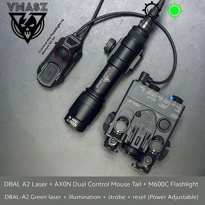 ELEMENT DBAL-A2 Laserlicht IR Strobe 20 mm Schiene Fernschalter taktisches Luftgewehr UK