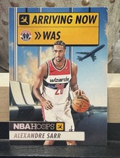 2024-25 Panini Nba Hoops - Arriving Now Alexandre Sarr #23 Winter (RC)
