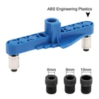 Dowel Jig Kits Self Centering Line Scriber Guide Center Locator Woodworking Tool