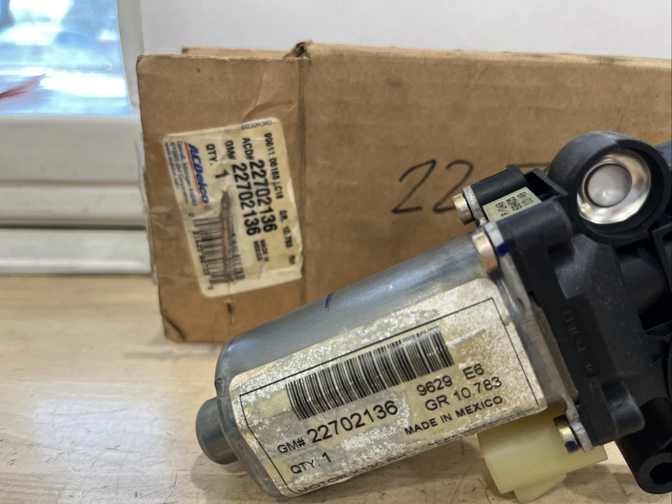NUEVO ACDelco Motor Elevador Ventana Eléctrico 22702136 Olds Alero Pontiac Grand Am 1999-05 Foto 3 de 3