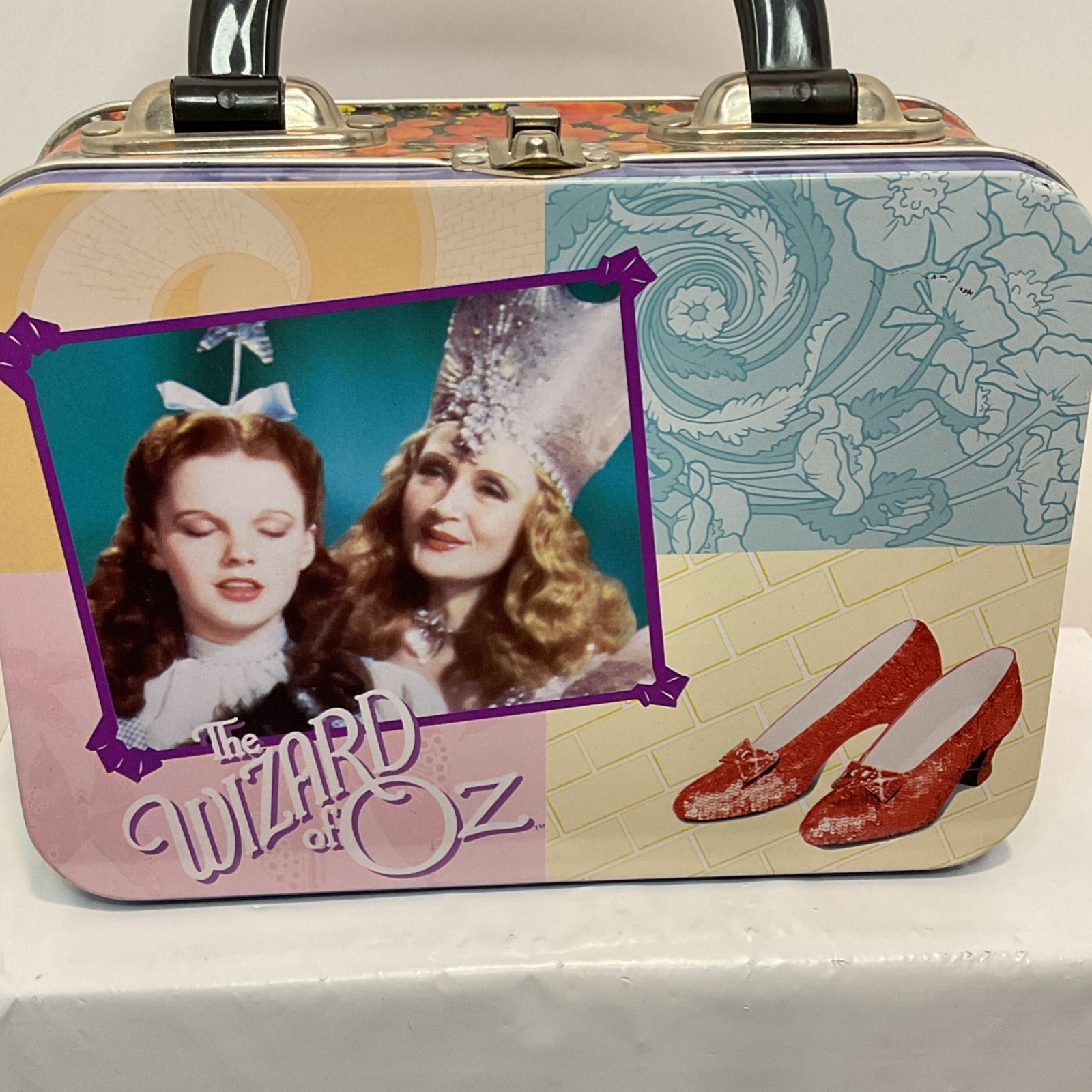 Wizard Of Oz Vintage Metal Lunchbox 2000 Turner Garland 