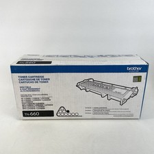 Brother TN-660 Toner Cartridge High Yield Black New Sealed HL-L2300D MFC-L2700DW