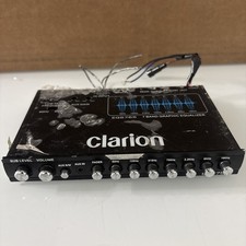 CLARION EQS-755 7-BAND GRAPHIC EQUALIZER W/ F...