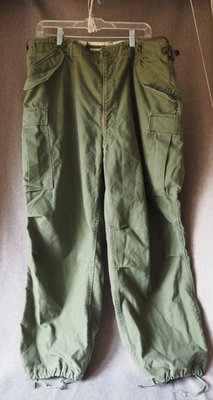 VTG Field Shell Trousers M-1951 USGI Army Military Pants LG
