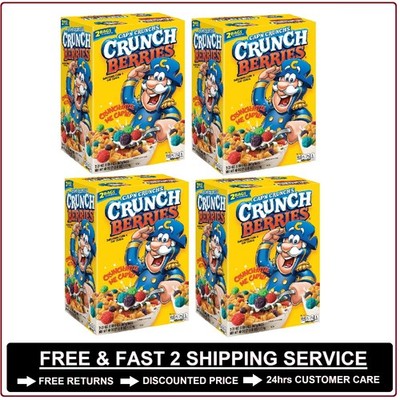 4 Pack - Cap'n Crunch's Crunch Berries Cereal, 40 oz.