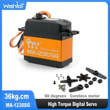 36KG Coreless RC Digital Servo HV 25T Savox High Torque Metal Gear MA-1230SG