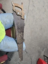 Vintage 26" Pennsylvania Saw Corp. 26" Wooden Handled Handsaw