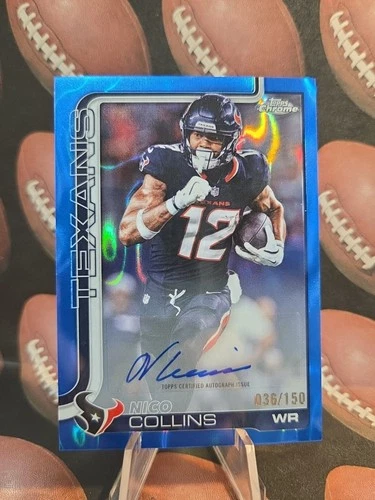 2025 Topps Nico Collins Blue (Raw)