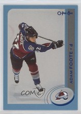 2002-03 Topps O-Pee-Chee Blue /500 Adam Foote #78 0u8p