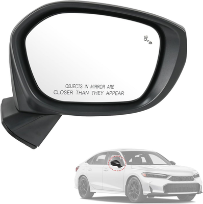 #ad Door Mirror Right Passenger Side Replacement for Honda Civic Sedan Hatchback 202 $92.54