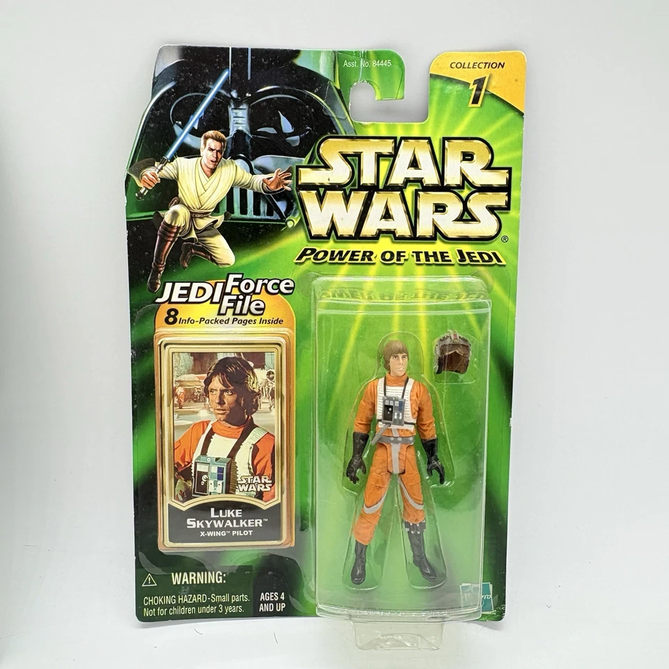 星球大战绝地武士力量 3.75 英寸可动人偶 6 件 Luke Obi-Wan Madak 2000 — 第 2/4 张图片