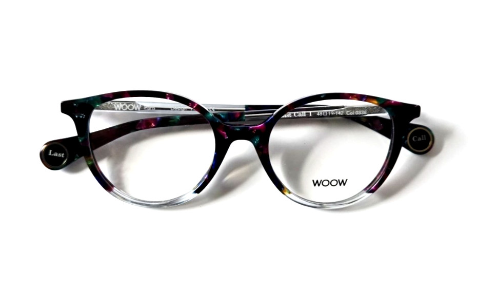 MARCOS DE GAFAS WOOW LAST CALL1 0338 REDONDOS UNISEX BORDE COMPLETO AUTÉNTICOS 48-19-142