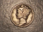 1927 D Mercury Dime  (Scarcer, Die Rotation, & Attractive)