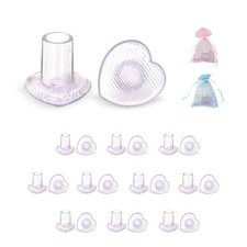 10 Pairs High Heel Protectors Heel Stoppers Repair Caps for Walking On Grass