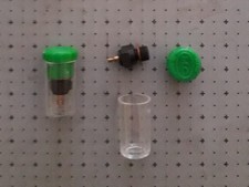 lotto 2 candele originali per motore aeromodello Cipolla nuove