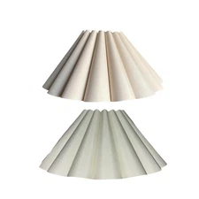 Cloth Lampshade E27 Lighting Fixtures Petal Table Lamp Shade Chandelier Shades
