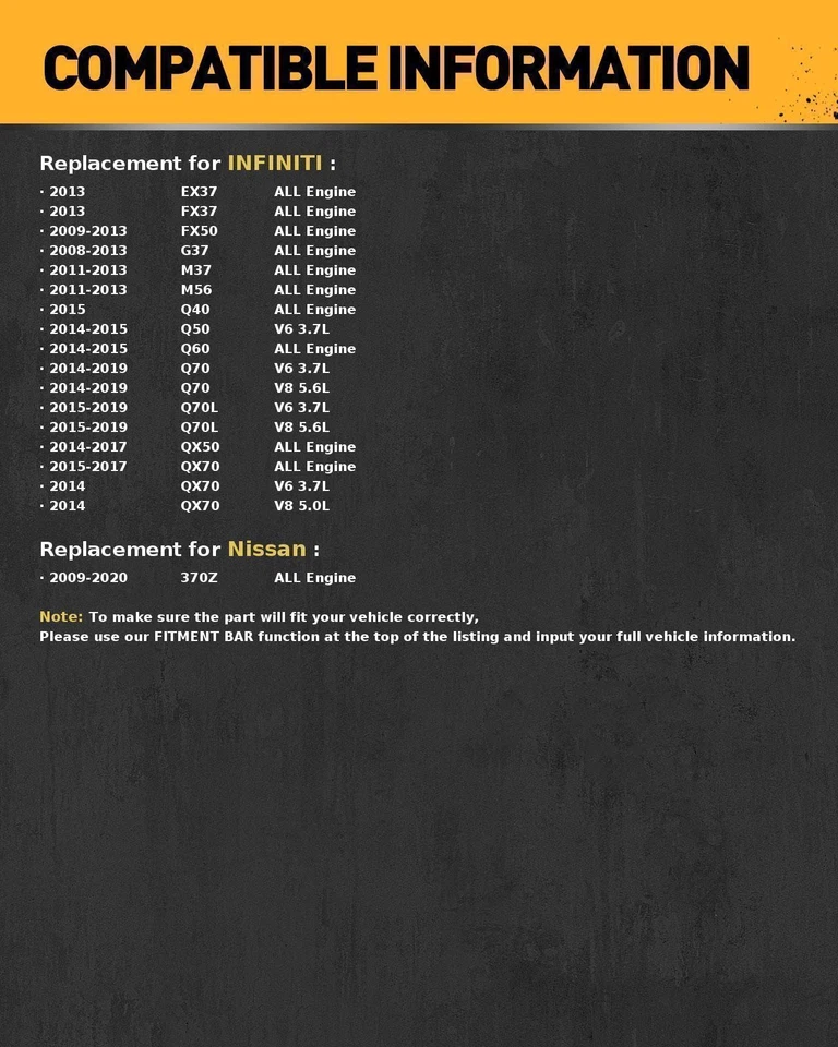 5x Ignition Coils For Infiniti G37 2008-2013 Q50 2014-2015 Nissan 370Z 2009-2020 Foto 2 de 4