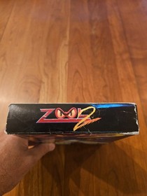 Zool 2 (Atari Jaguar, 1994) Box and Cart - CLEAN!!