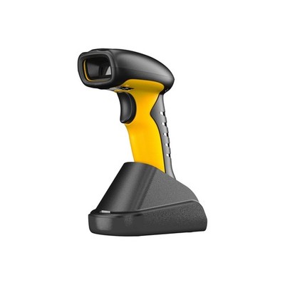 NETUM QR Bluetooth Barcode Scanner w/ Charging Dock, Wireless 2D 1D, RD-1202W