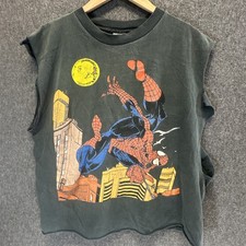 Vintage Belton 1994 Spider-Man Graphic Muscle Tank USA Made Men’s XL 100% Cotton