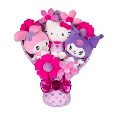 Hello Kitty  and Friends - 12-inch Plush Special Valentine  s Bouquet - 9 Plus...