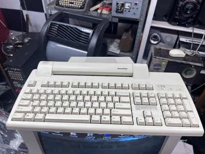 Vintage NMB RT965CTX mechanical Computer keyboard With Paper Port