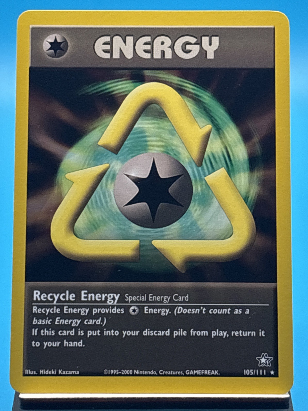 Recycle Energy - 105/111 - Pokemon Neo Genesis Unlimited Rare Card WOTC
