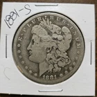 1881-S Morgan Silver Dollar $1 90% Silver Old West Era San Francisco Mint