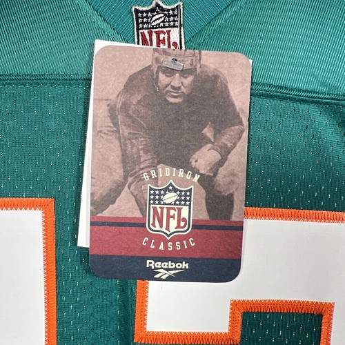 Dan Marino Miami Dolphins Jersey 2XL Reebok Gridiron Classics NWT 1984 Throwback - Picture 10 of 18