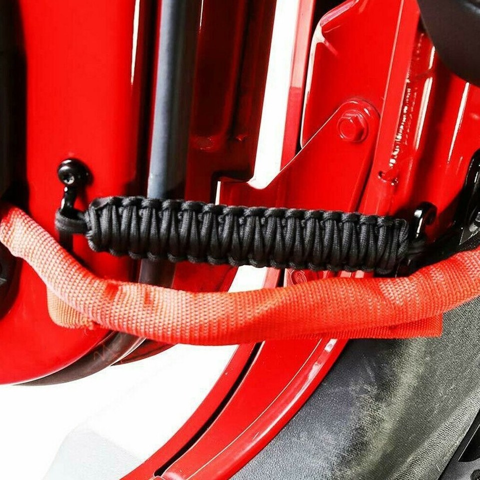 2 x Adjustable Limiting Door Check Straps fit for Jeep Wrangler CJ YJ ...