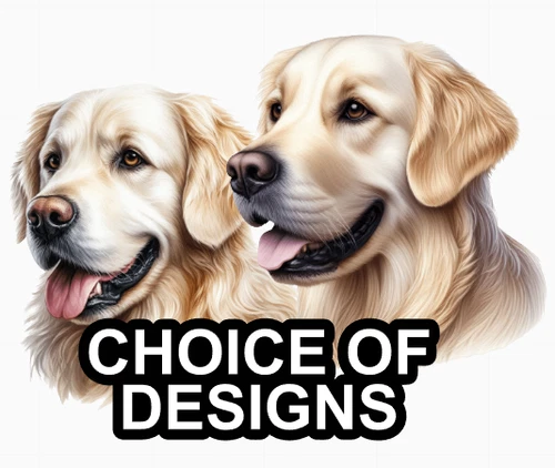 Golden Retriever Self Adhesive Dog Sticker