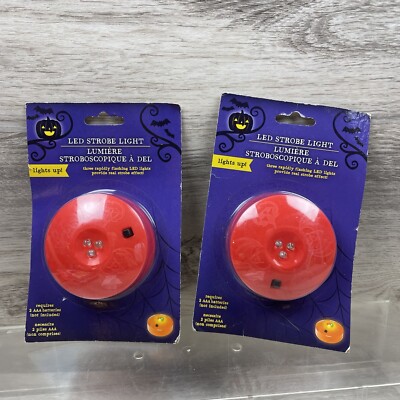 2PK LED Strobe Light Three Rapidly Flash LED Lights Provide Real Strobe Effect