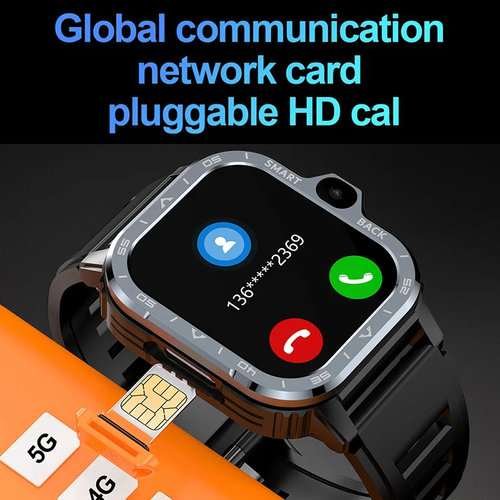 Smart Watch 4G Sim GPS Wifi NFC Dual Camera Rugged Google Play IP67 Android UK - 第 3/8 張圖片