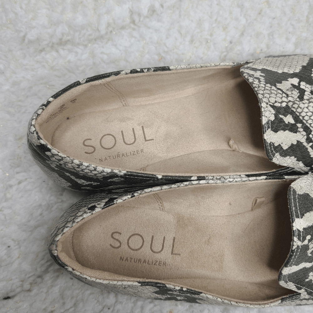 Soul Naturalizer Ashley Python Print Loafers size… - image 6