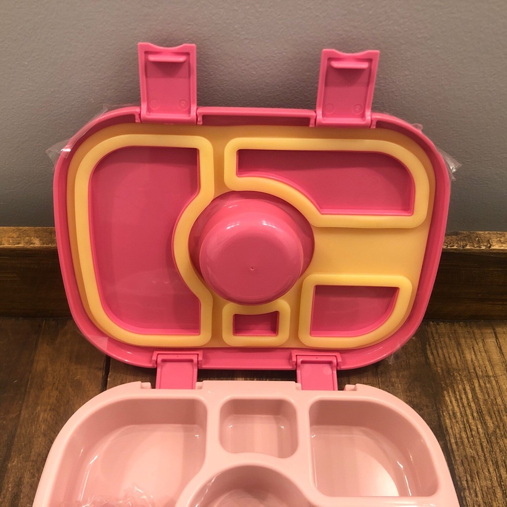 Pink Cute Kids Bento Box for School Lunch  