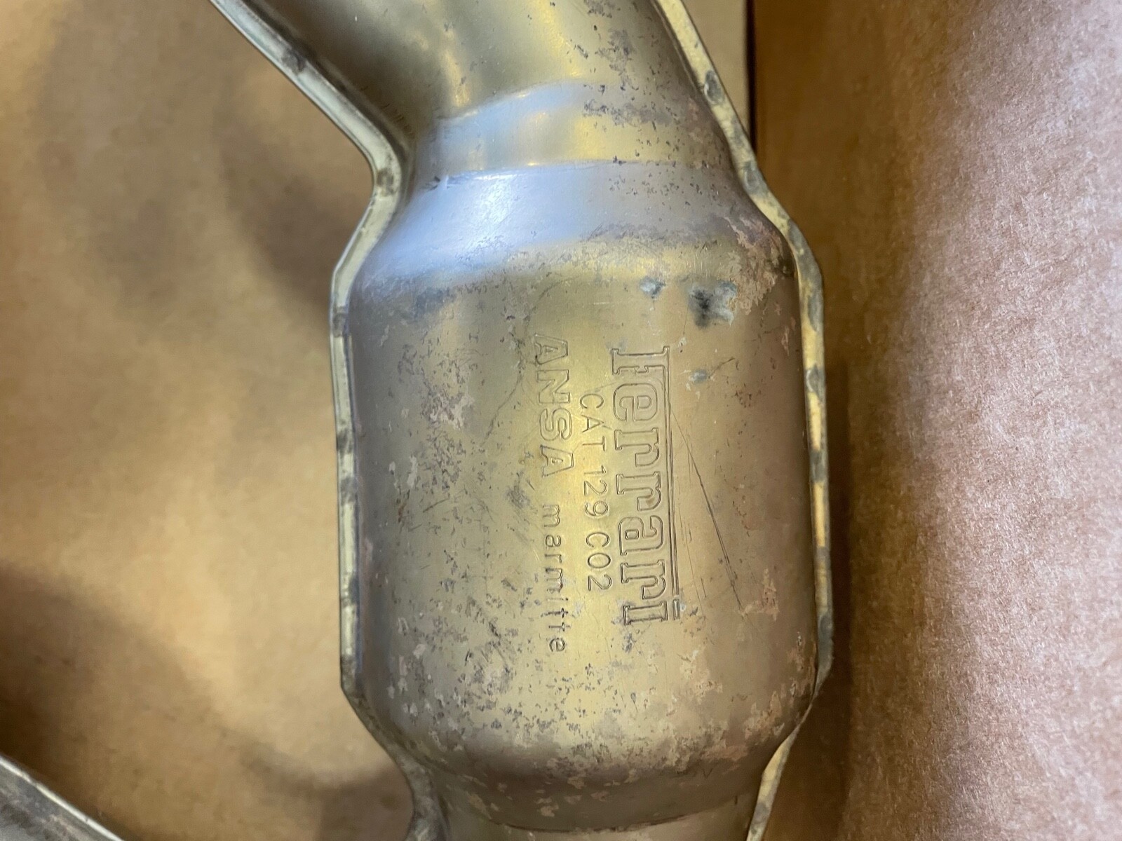 Ferrari F355 5.2 Central Exhaust Secondary Catalyst Pipe P/N 164526