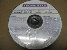 Techniweld ER4043 .035" Mig Welding Wire Aluminum 1 Pound Roll