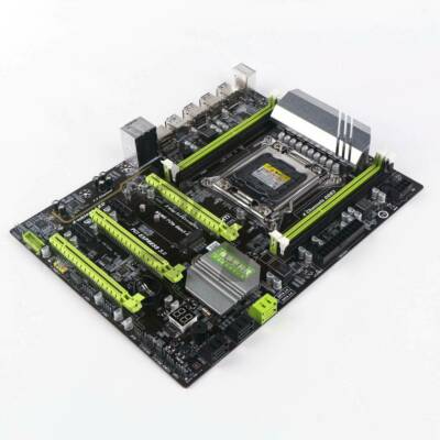 X79 Moederbord USB3.0 SATA3 NVME M.2 PCI-E SSD Support REG ECC LGA2011 ATX
