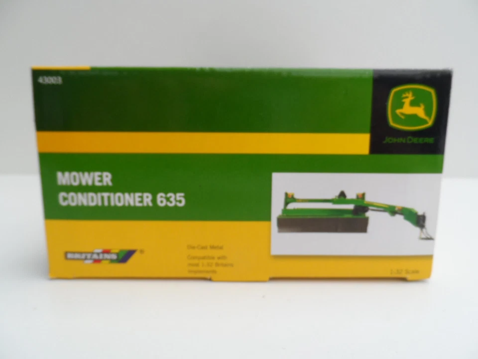 New Britains John Deere Farm Mower Conditioner 635 43003 As Shown 1:32 - Image 2 of 4