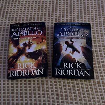 Trials of Apollo Book Series - 1 & 2 (The Dark Prophecy and The Hidden Oracle) 